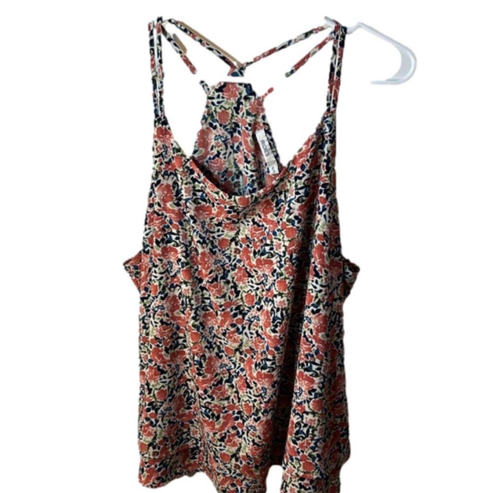 Ricki's Size XL Floral Crêpe Tank Top - Picture 3 of 7